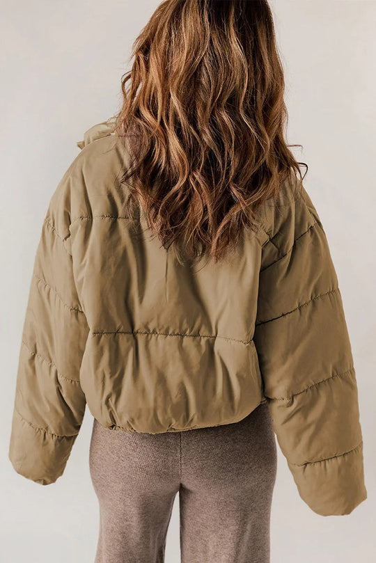 Lotte | Damen Klassische Winterjacke | Braun