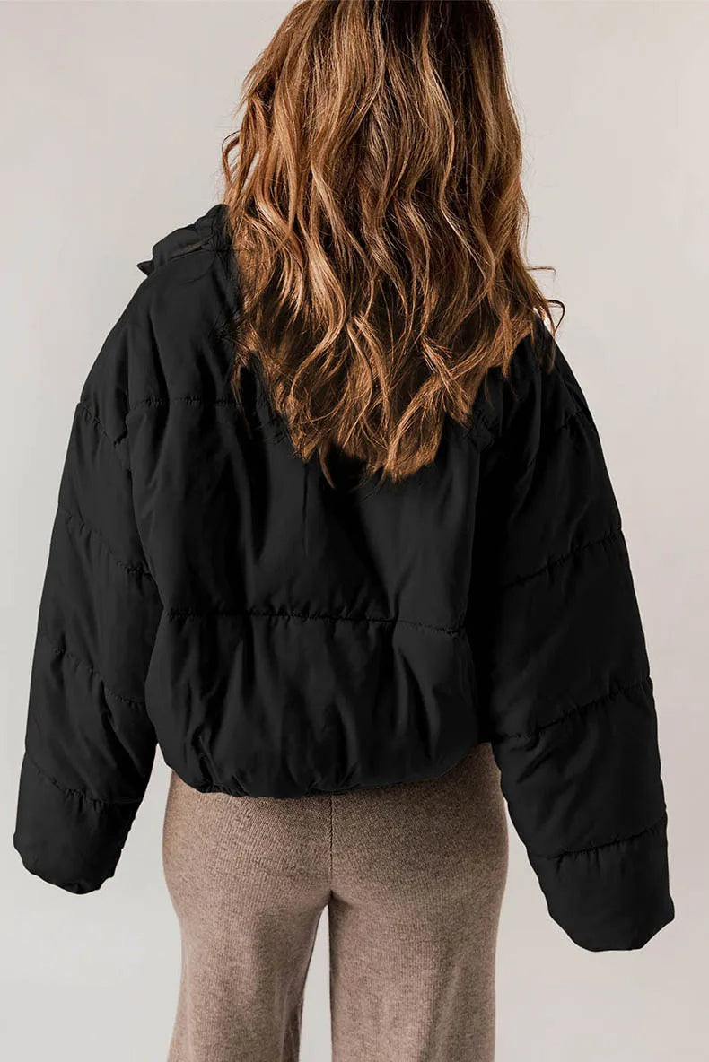 Lotte | Damen Klassische Winterjacke | Braun
