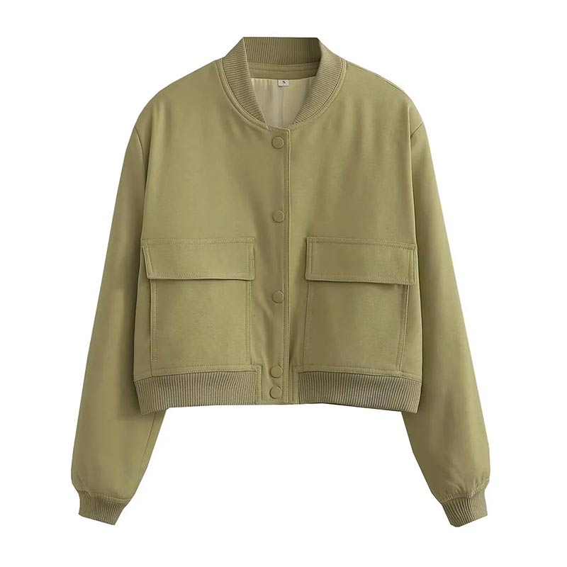 Noa | Giacca bomber oversize da donna | Blu scuro