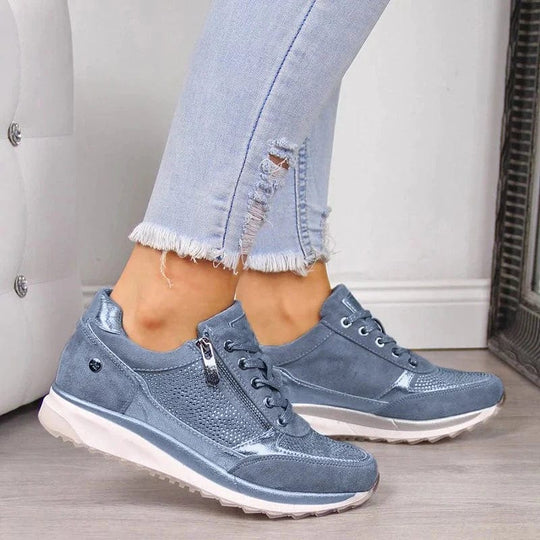 Skylar - Bequeme Damensneaker mit Reißverschluss