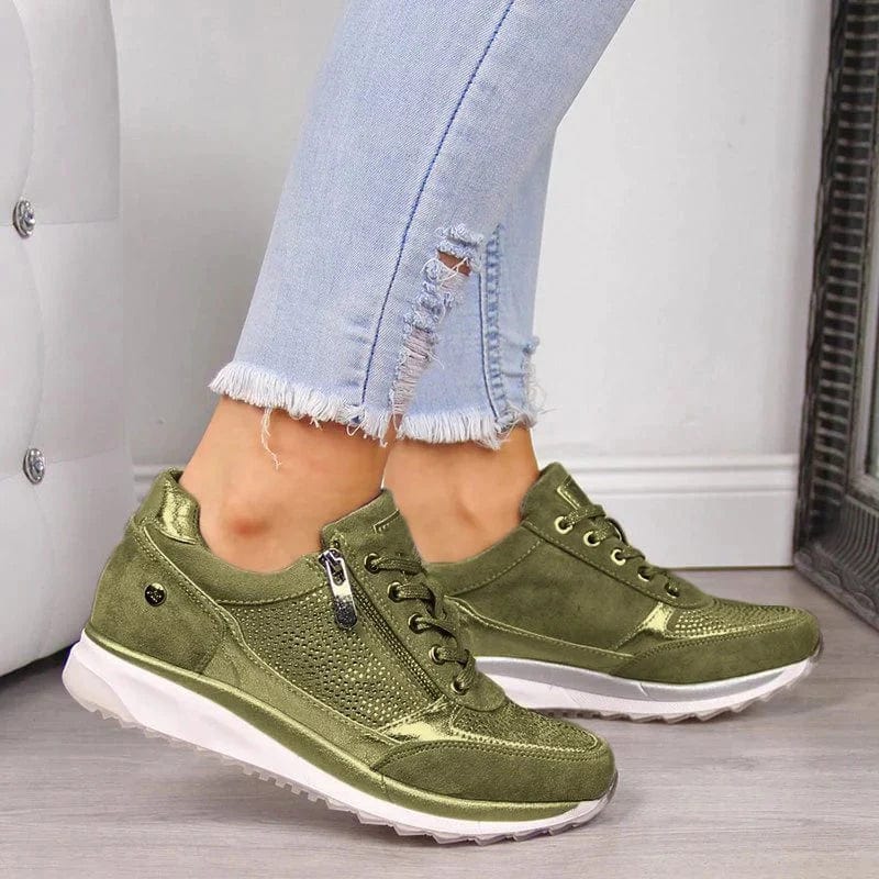 Skylar - Bequeme Damensneaker mit Reißverschluss