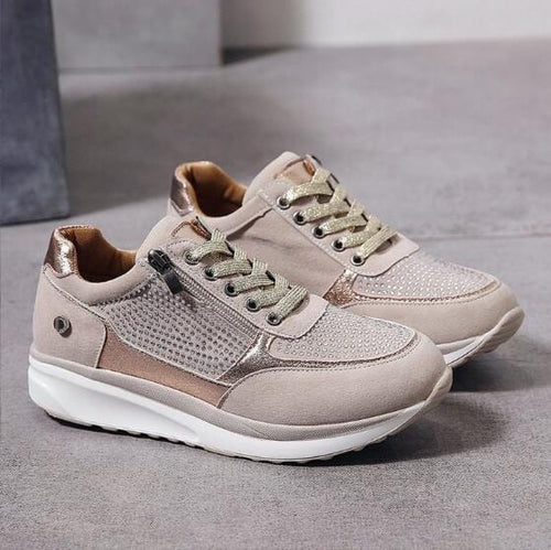 Skylar - Bequeme Damensneaker mit Reißverschluss