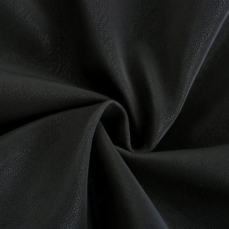 Travis - Elegante giacca da motociclista in pelle nera a righe rosse