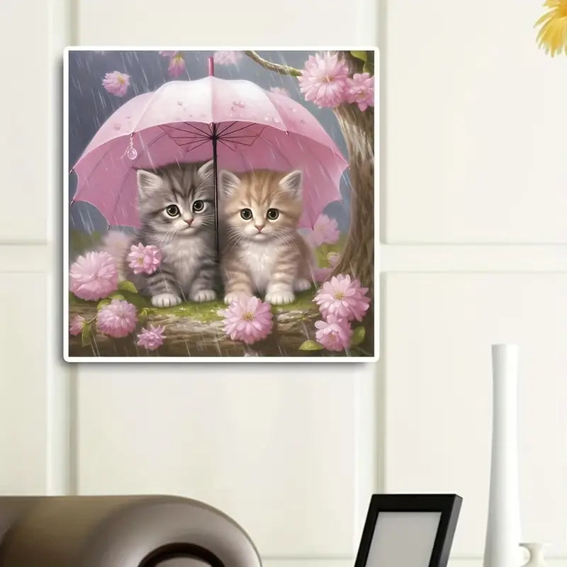 ShineWorks Crafty Diamond Painting Kit - Een leuke en educatieve schilderkit die kinderen uitnodigt om kunstwerken te maken met diamanten.

