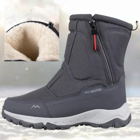 Luka - Winterproof Quilted Boots with Warm Lining