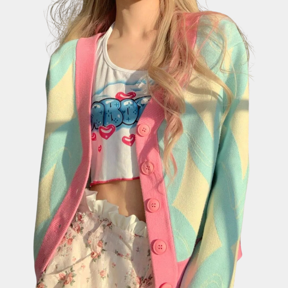 Celeste | Gilet Elegante da Donna | Blu