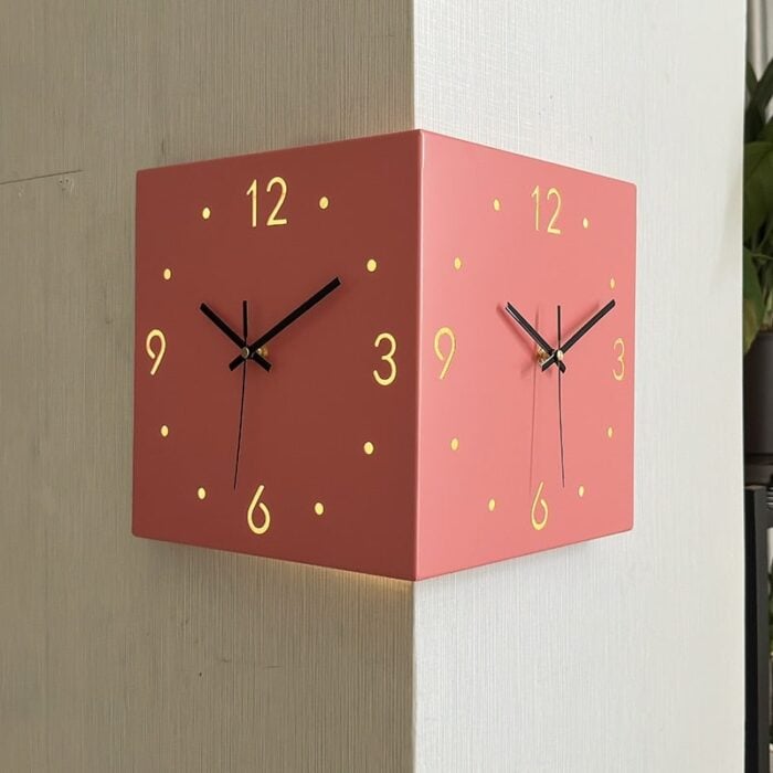 Vesper | Double-sided wall clock | White