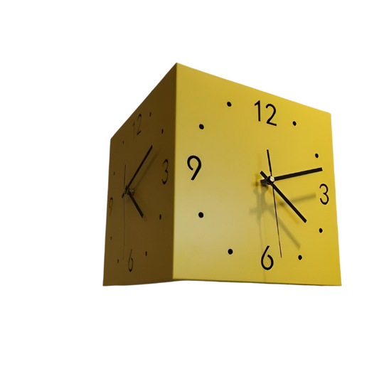Vesper | Double-sided wall clock | White