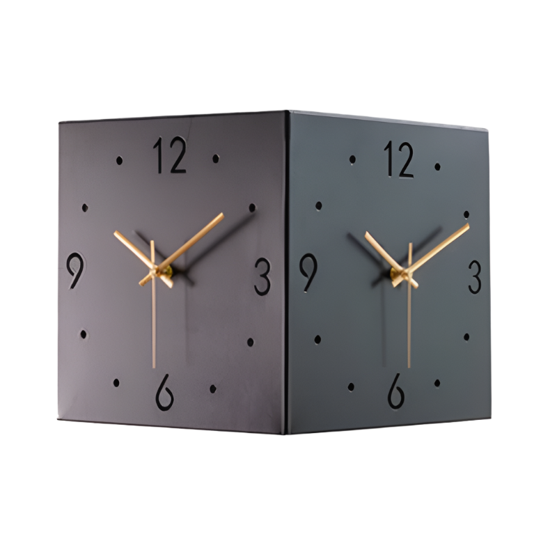 Vesper | Double-sided wall clock | White