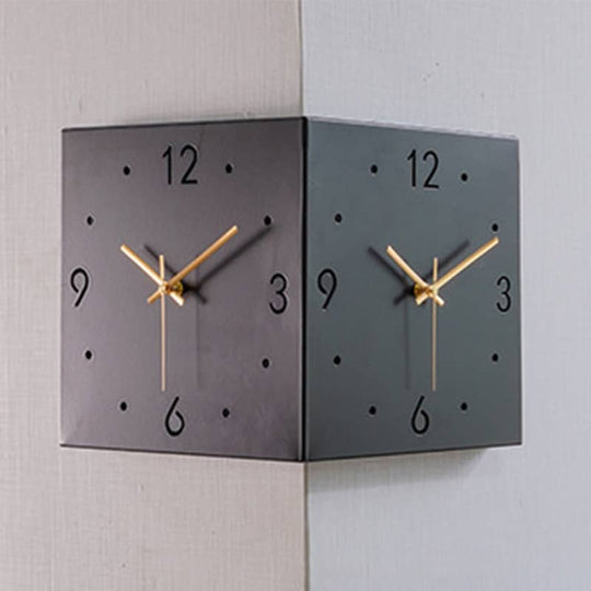 Vesper | Double-sided wall clock | White