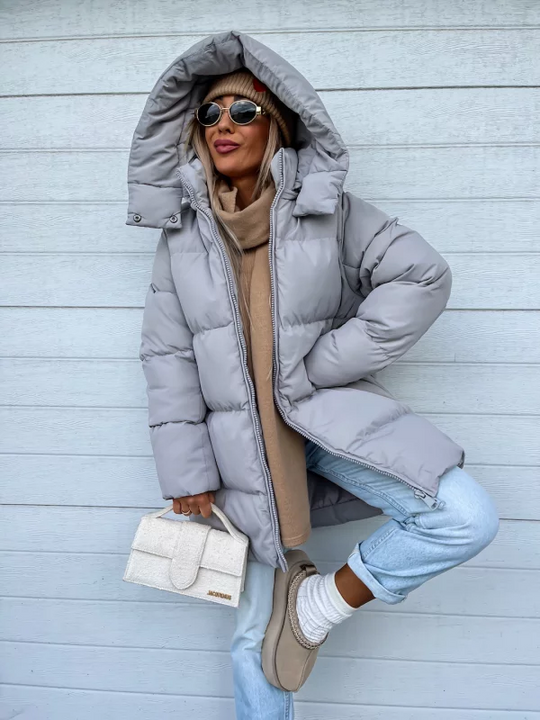 Warme en trendy winterjas met een comfortabele pasvorm.