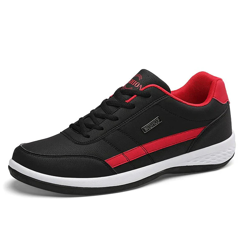 Max - Stilvolle Herren Sneaker mit Bequemer Sohle und Lederakzenten