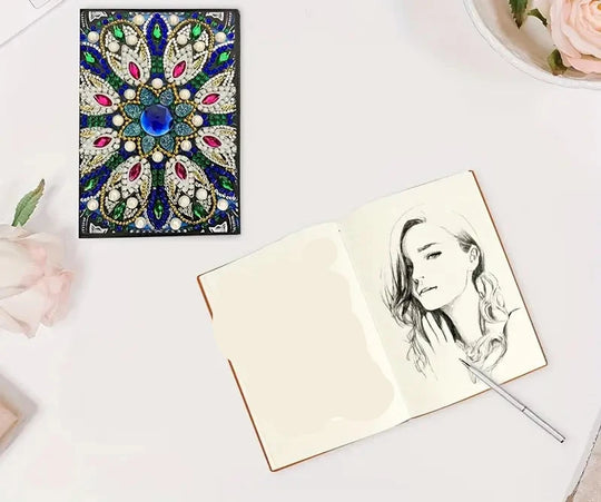GemsArt Een artistieke diamantboek waarmee kinderen hun verbeelding kunnen laten spreken.

