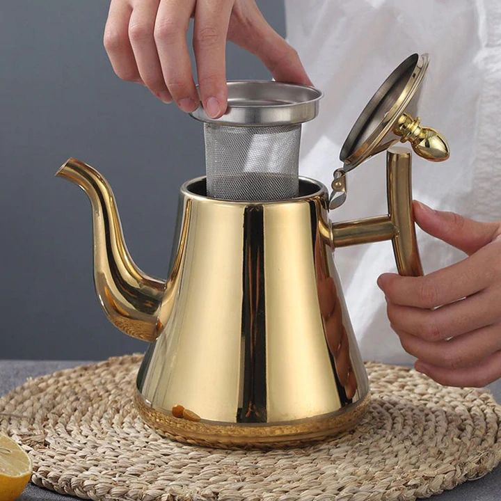 Sophie Luxe design theepot met een elegant en tijdloos ontwerp voor dagelijks gebruik.
