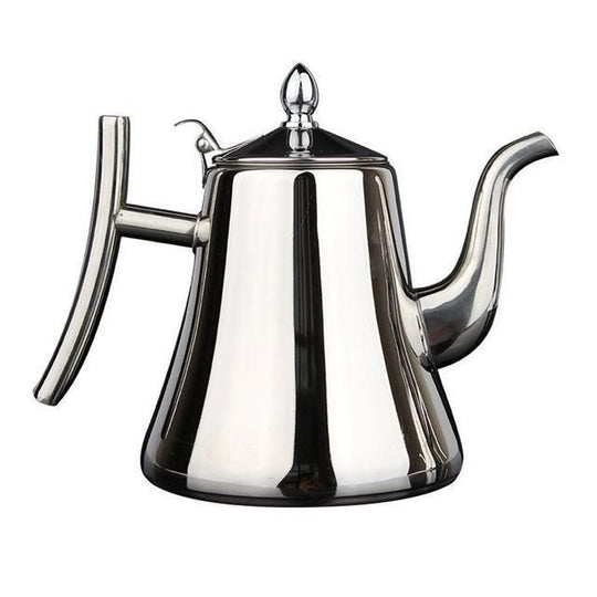 SteelBrew Roestvrijstalen Theepot voor het stijlvol bereiden van thee met een luxe uitstraling.
