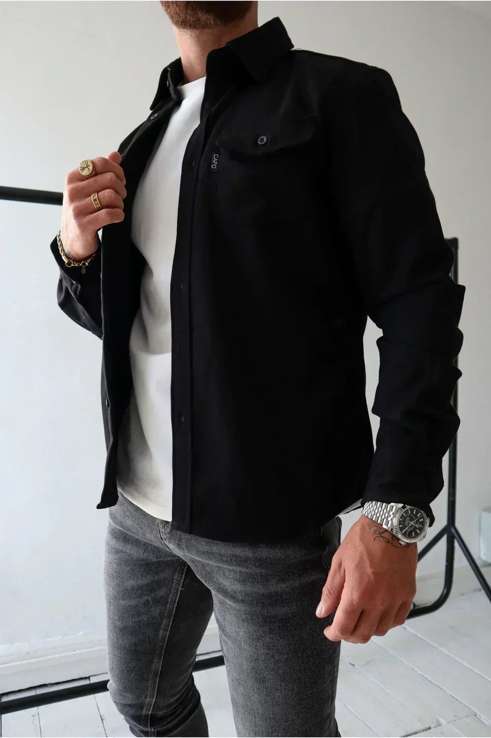 Niels Heren Stijlvolle Overhemd - Een elegant overhemd voor mannen dat een casual stijl combineert met een geraffineerde look, perfect om elke dag te dragen.
