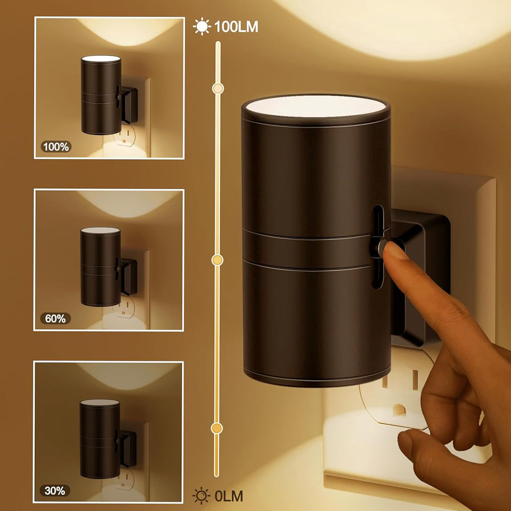 LumoGlow | Modern LED table lamp | Black