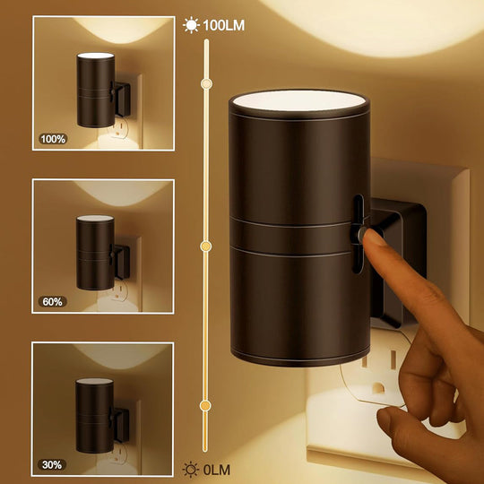 LumoGlow | Modern LED table lamp | Black