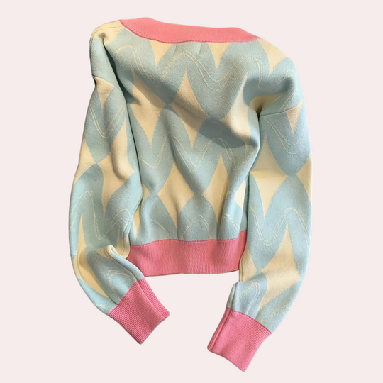 Celeste | Gilet Elegante da Donna | Blu