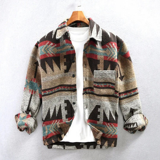 Sven Heren trendy overhemdjack met een gebreid ontwerp en een comfortabele pasvorm. Dit jack is perfect voor een casual en modieuze uitstraling, ideaal voor verschillende gelegenheden.