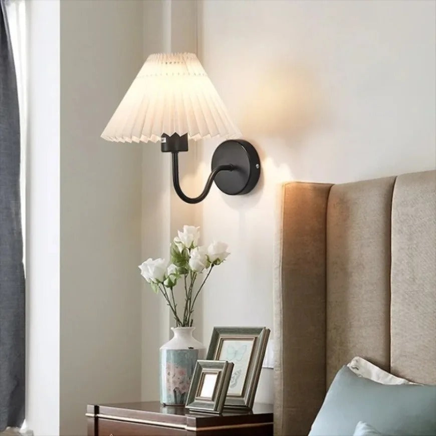 LumoNova | Moderne Wandleuchte mit schlichtem Design | Schwarz