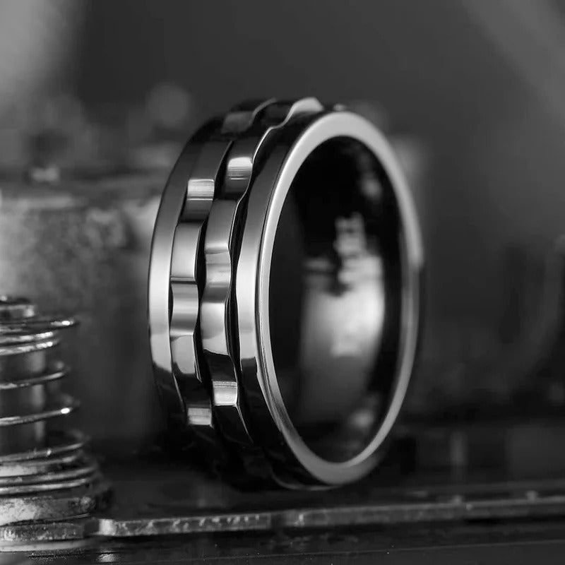 Daan - Stylish Rotatable Ring For Men With Unique Design