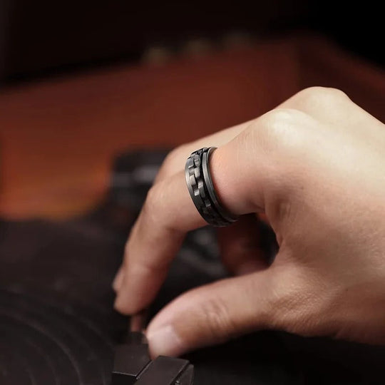 Daan - Stylish Rotatable Ring For Men With Unique Design