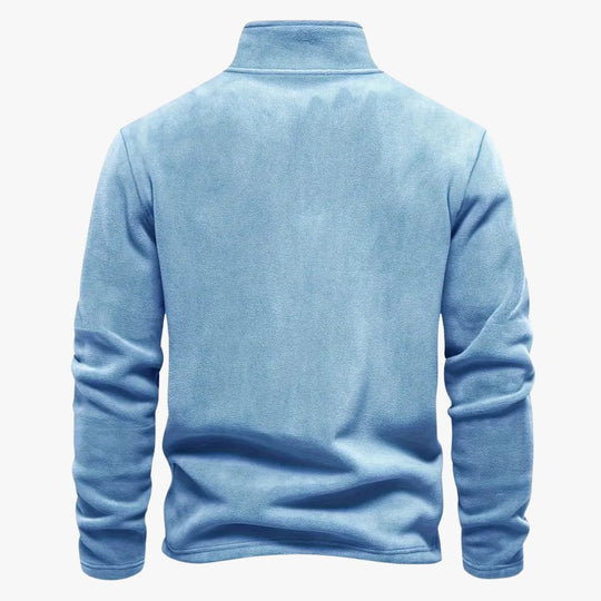 Lichtgewicht fleece sweater, ideaal voor koude dagen.
