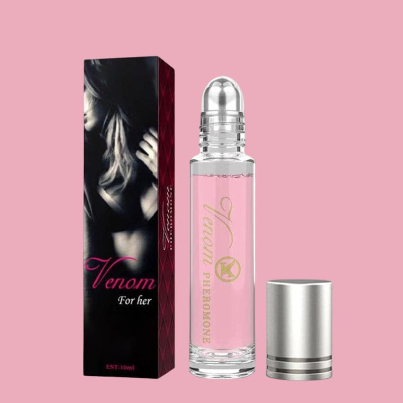 Handige parfum roller met sensuele geur en stijlvol ontwerp.

