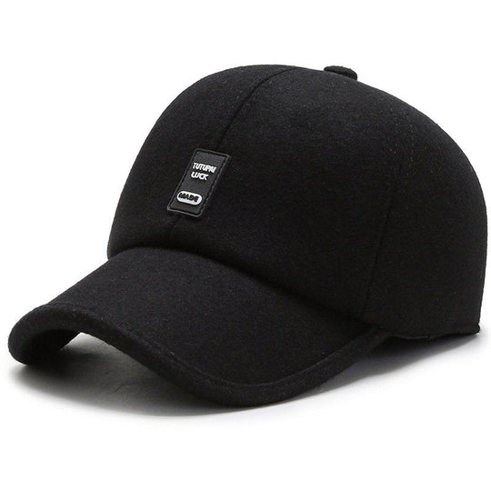 Tijdloze baseballcap perfect voor koude winterdagen.
