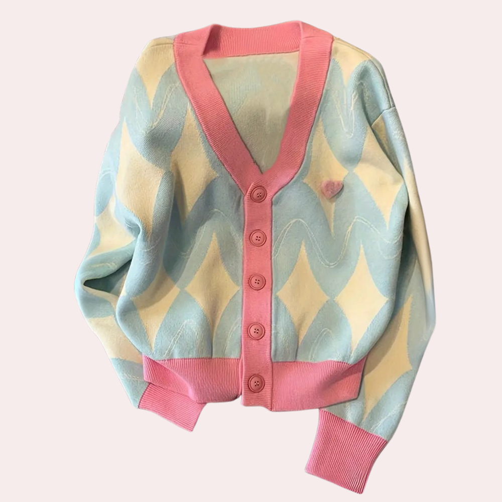 Celeste | Gilet Elegante da Donna | Blu