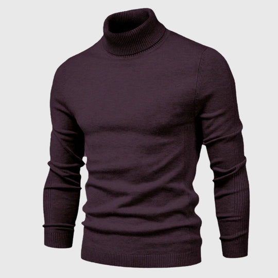 Nolan | Maglione a collo alto da uomo | Khaki