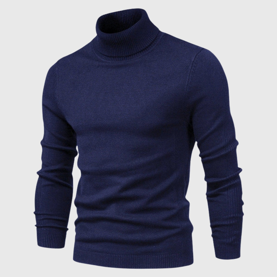 Nolan | Maglione a collo alto da uomo | Khaki