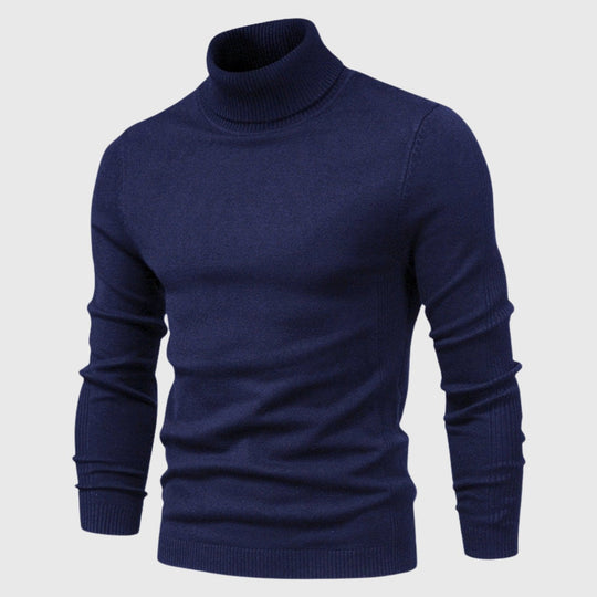 Nolan | Maglione a collo alto da uomo | Khaki