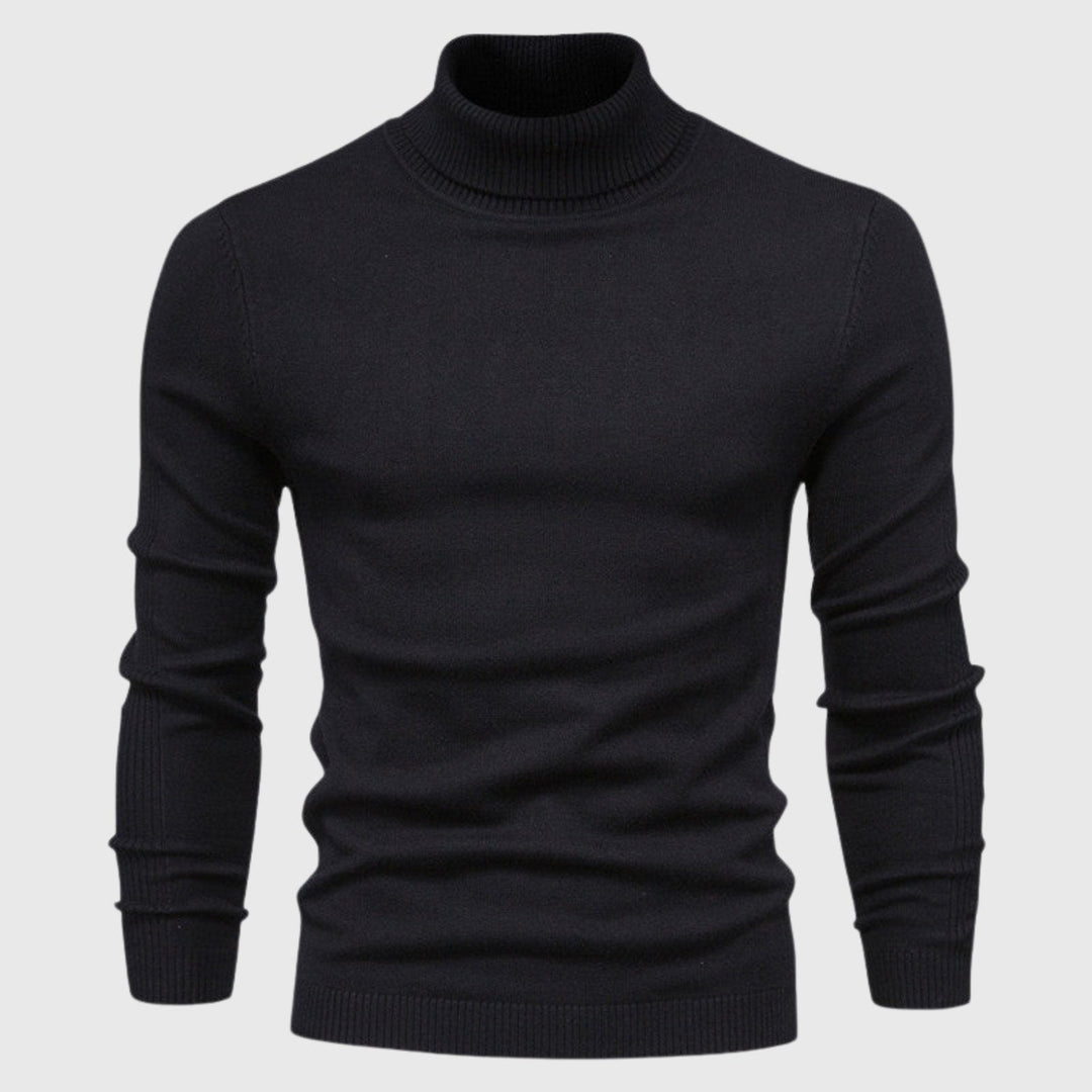Nolan | Maglione a collo alto da uomo | Khaki