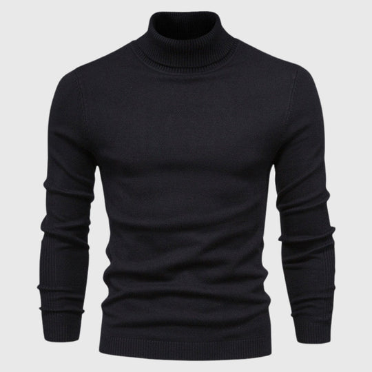 Nolan | Maglione a collo alto da uomo | Khaki