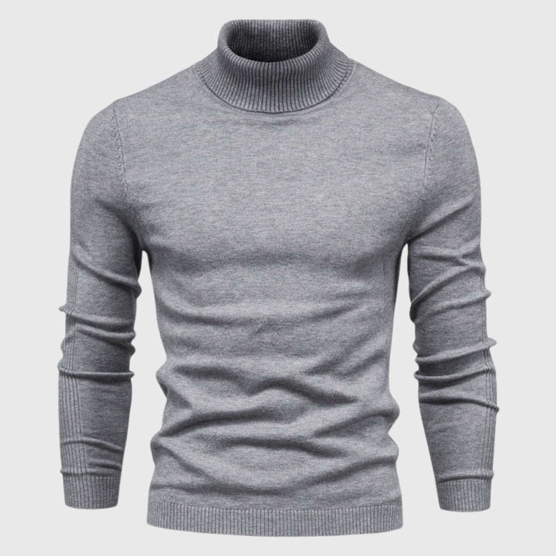 Nolan | Maglione a collo alto da uomo | Khaki