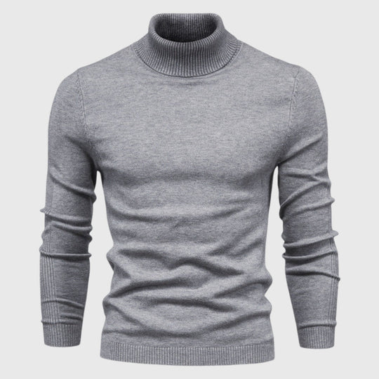 Nolan | Maglione a collo alto da uomo | Khaki