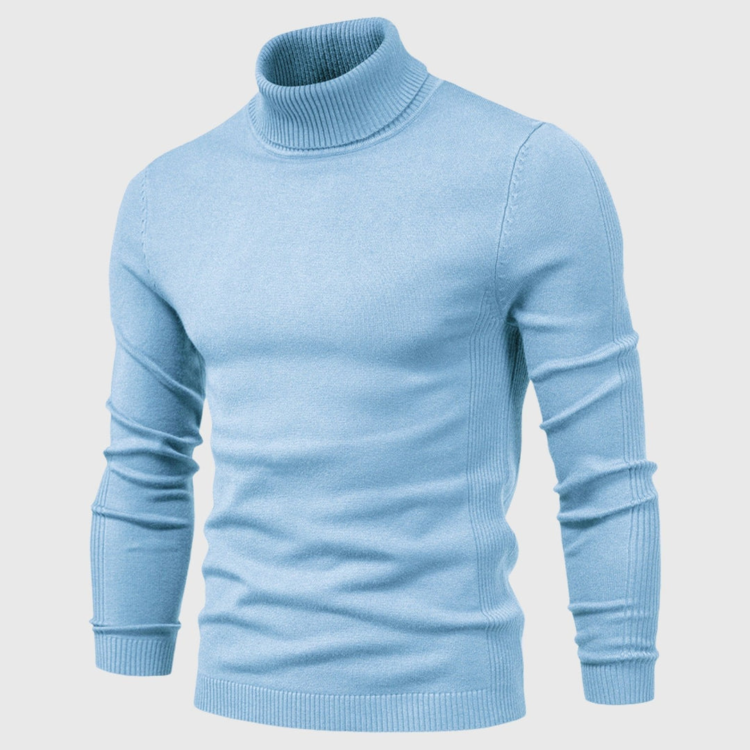 Nolan | Maglione a collo alto da uomo | Khaki