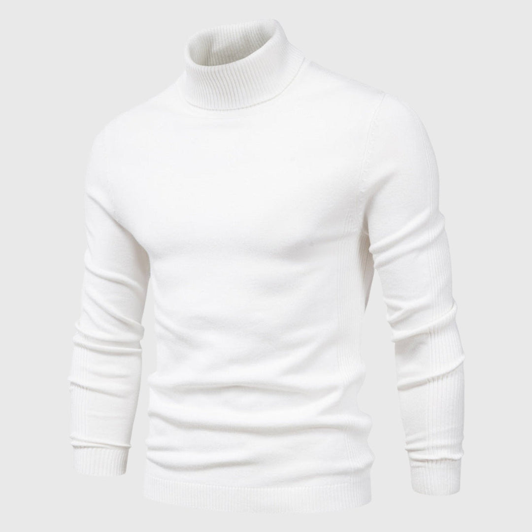 Nolan | Maglione a collo alto da uomo | Khaki
