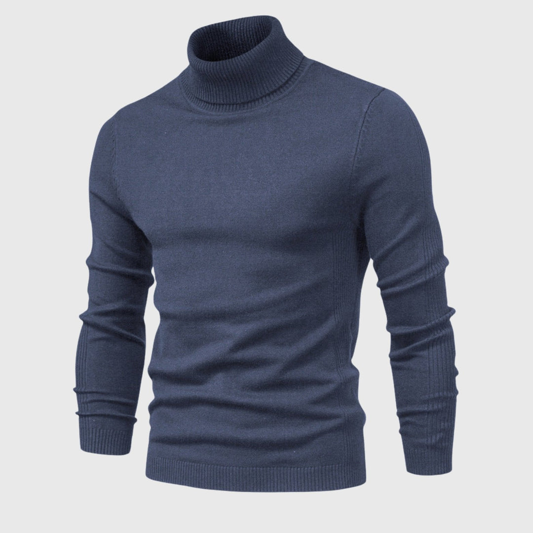 Nolan | Maglione a collo alto da uomo | Khaki
