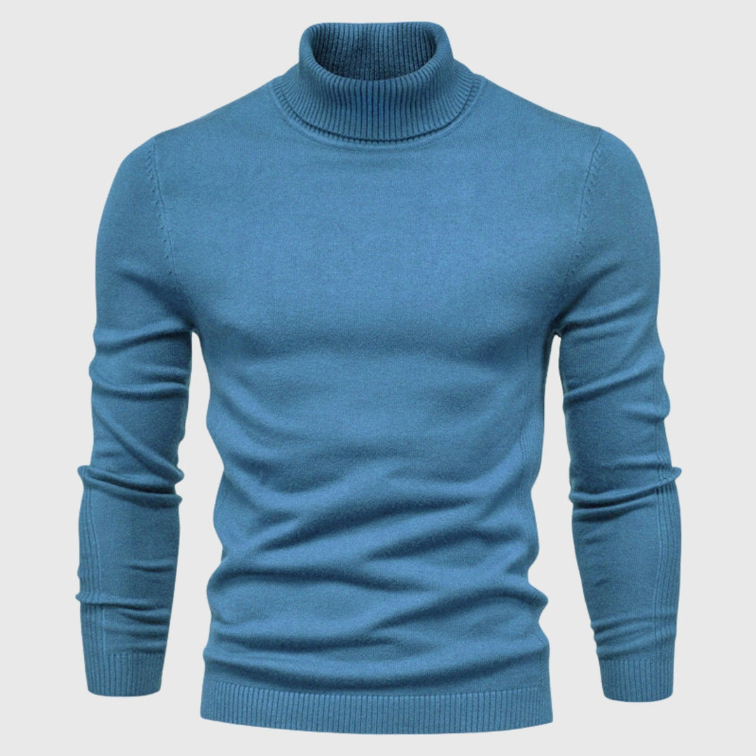 Nolan | Maglione a collo alto da uomo | Khaki