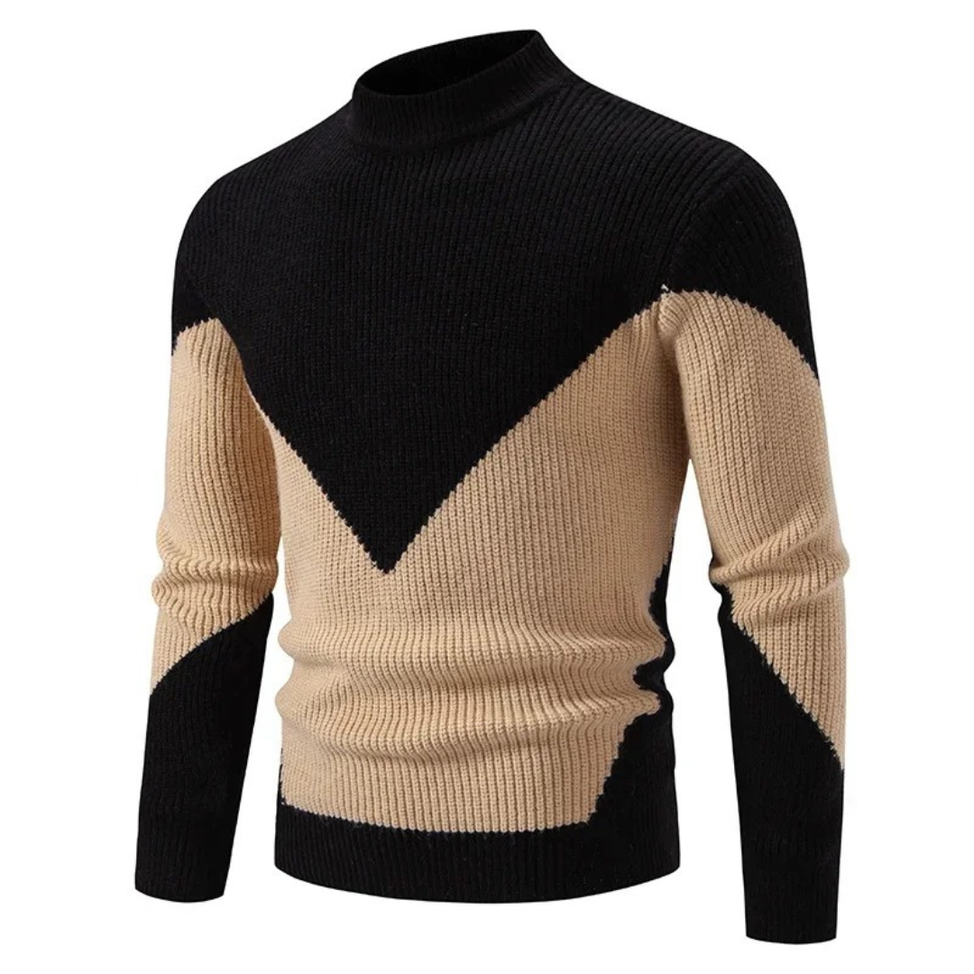 Ezra | Maglione Heren a Maglia | Beige