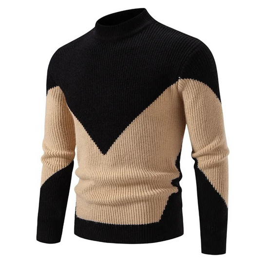 Ezra | Maglione Heren a Maglia | Beige