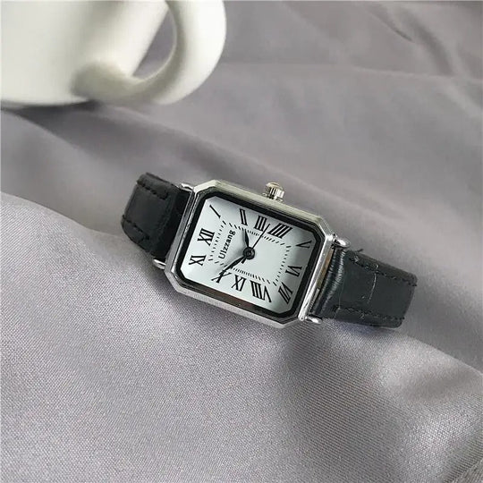 Sara - Orologio Retro Rettangolare per Donne Eleganti