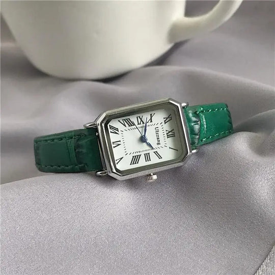 Sara - Orologio Retro Rettangolare per Donne Eleganti