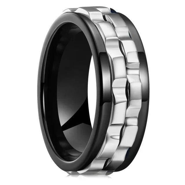 Daan - Stylish Rotatable Ring For Men With Unique Design