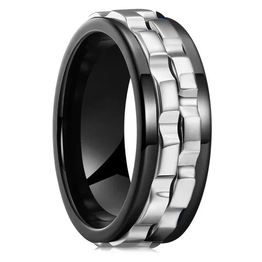 Daan - Stylish Rotatable Ring For Men With Unique Design