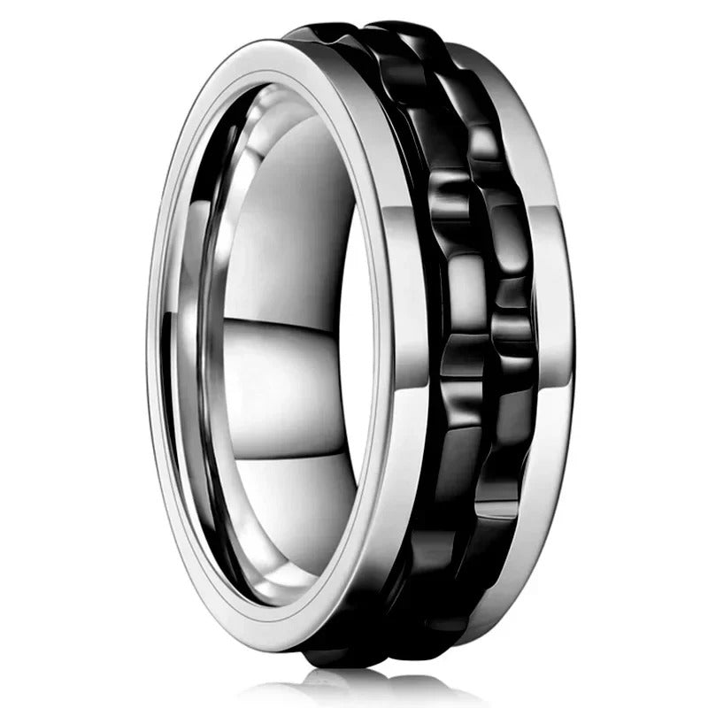 Daan - Stylish Rotatable Ring For Men With Unique Design