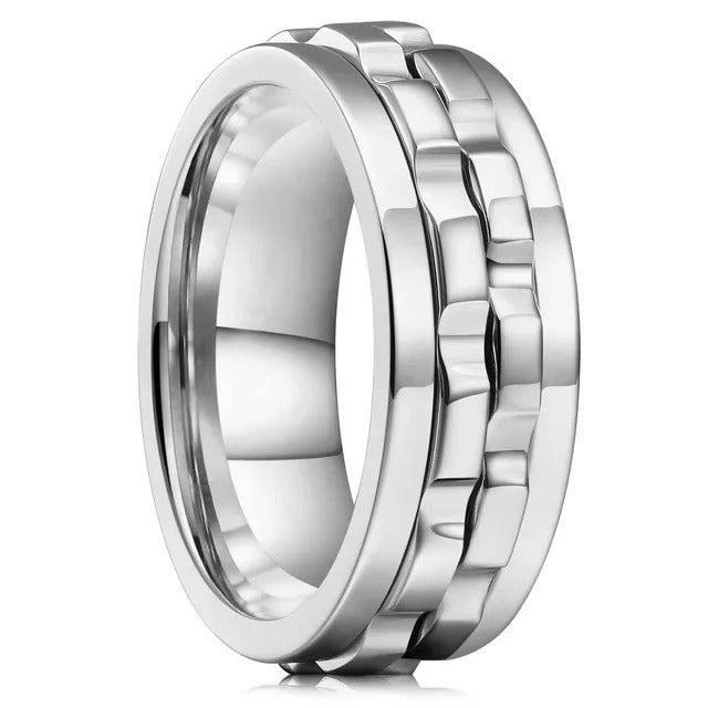 Daan - Stylish Rotatable Ring For Men With Unique Design